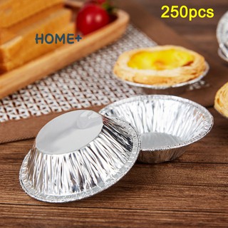 Bộ 250 khuôn giấy bạc làm bánh trứng nướng tiện dụng