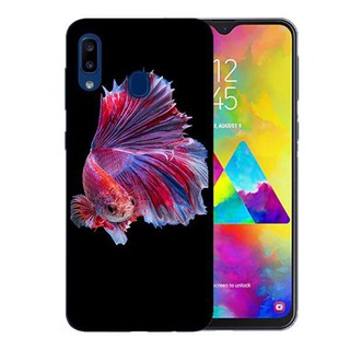 Ốp Lưng Samsung A30 - Cá Betta Hồng