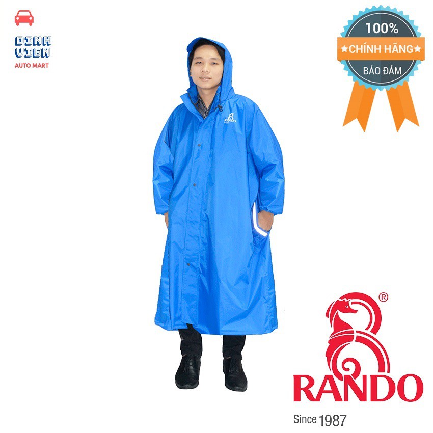 [Chất lượng] Áo mưa Rando Bisur dây kéo (bít sườn) APNS-33 (Nhiều Màu) che chở cho người thân yêu của bạn