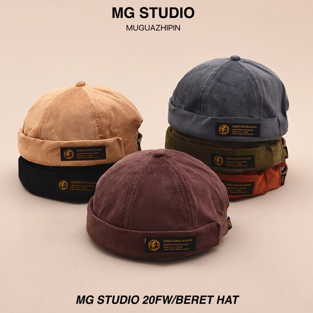Mũ beret phong cách cổ điển MG STUDIO thời trang