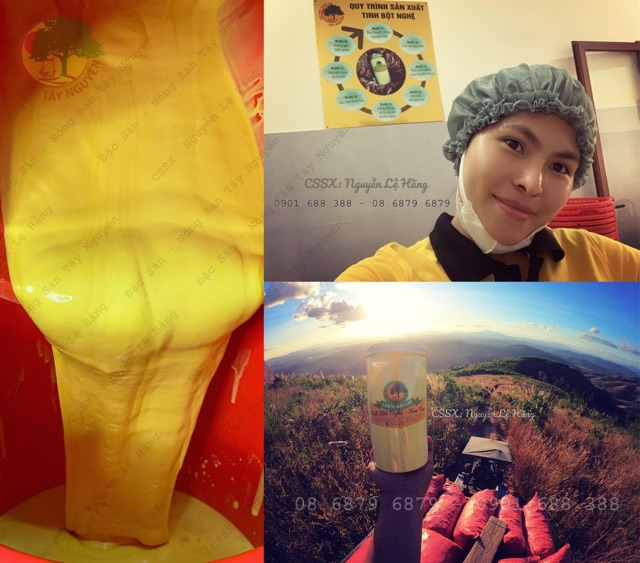 TINH BỘT NGHỆ NGUYÊN CHẤT KON TUM