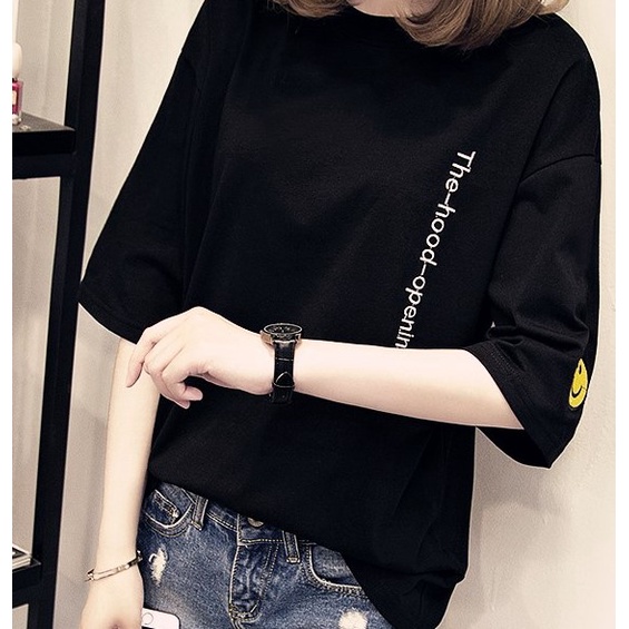 Áo Phông Form Rộng Cổ Tròn UONBV9879 Meganewshop