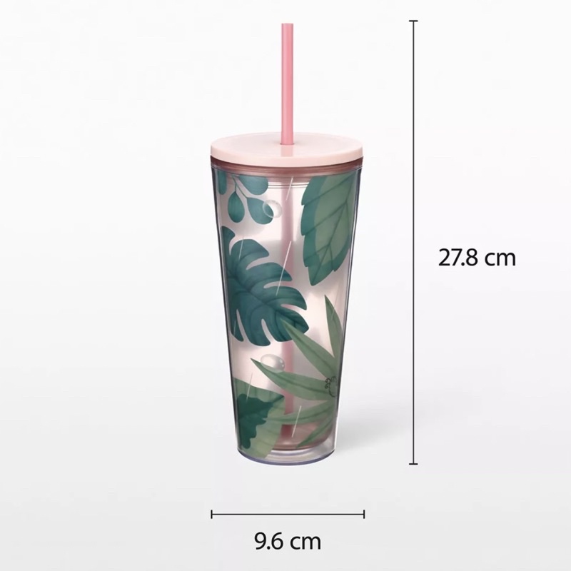 - LY NHỰA SUMMER 22 DEWS ON LEAVES COLD CUP 20oz