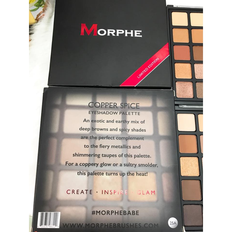 Phấn mắt MORPHE eyeshadow palette chính hãng 25 ô