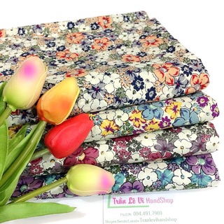 #V112🌸 VẢI TWILL HOẠ TIẾT NHẬT BẢN MAY ĐỒ CHO TRẺ EM, DOLL, OBITSU, DIY, DECOR, HANDMADE, QUILTING, SCRUNCHIES....