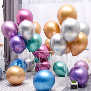 Bóng CHROME Siêu Nhũ Size 12 inch  – Set 25,50 quả