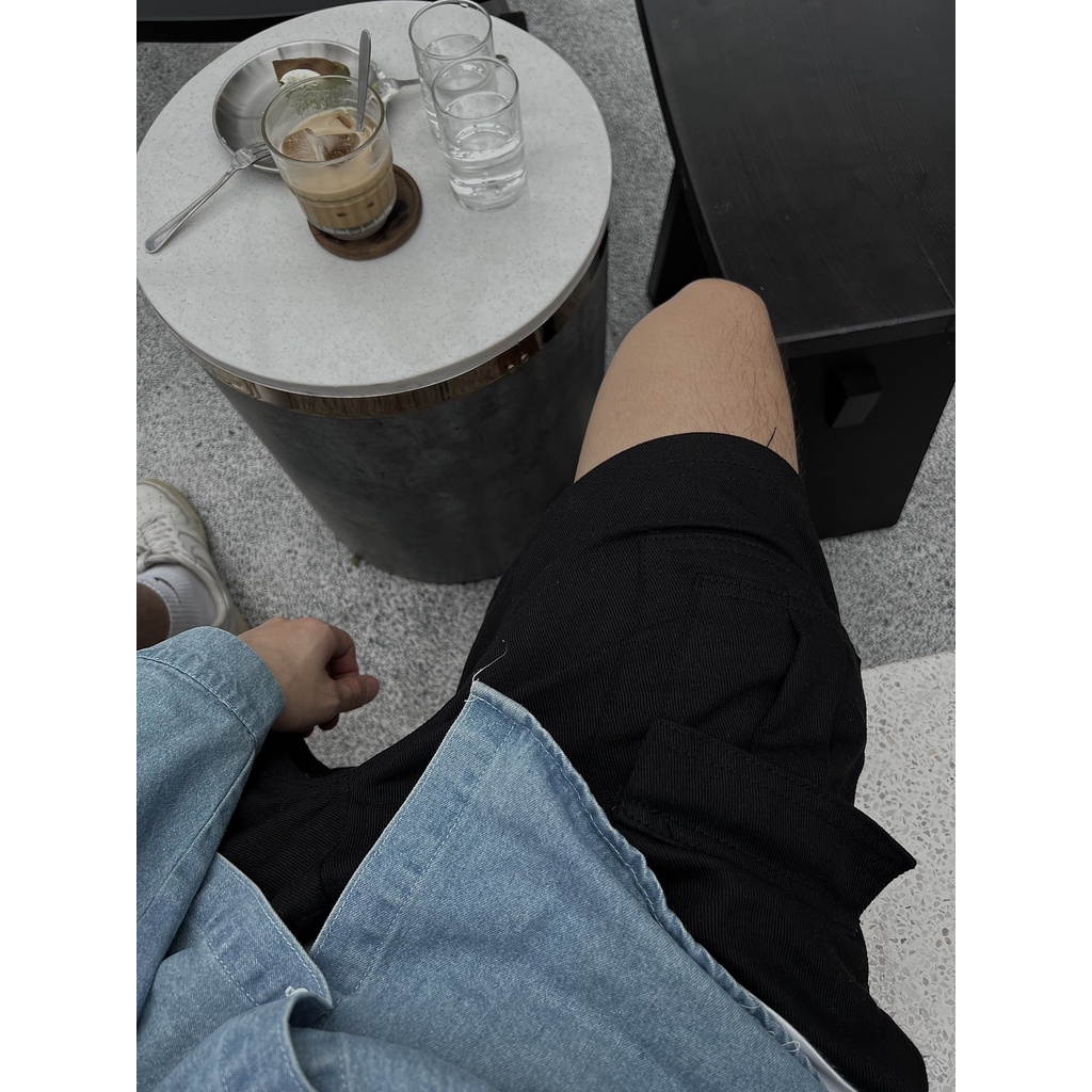 Quần Short Kaki Túi Hộp - Box Short - De Basé