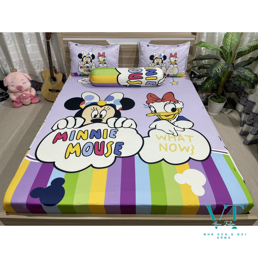 Bộ Drap Thun Lạnh Ý 5D