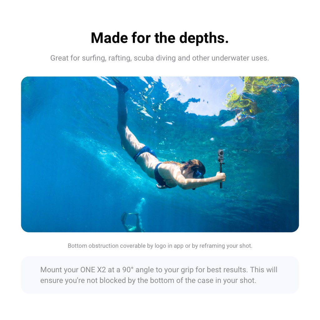 Dive Case cho Insta360 X3/ One X2/ GO 2