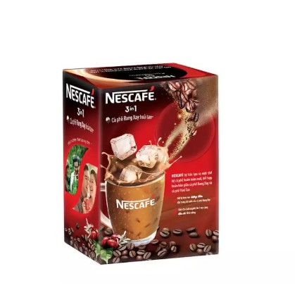 NESCAFÉ 3in1 Cà Phê Rang Xay Hòa Tan Đậm Đà Hài Hòa (20 gói x 17g)