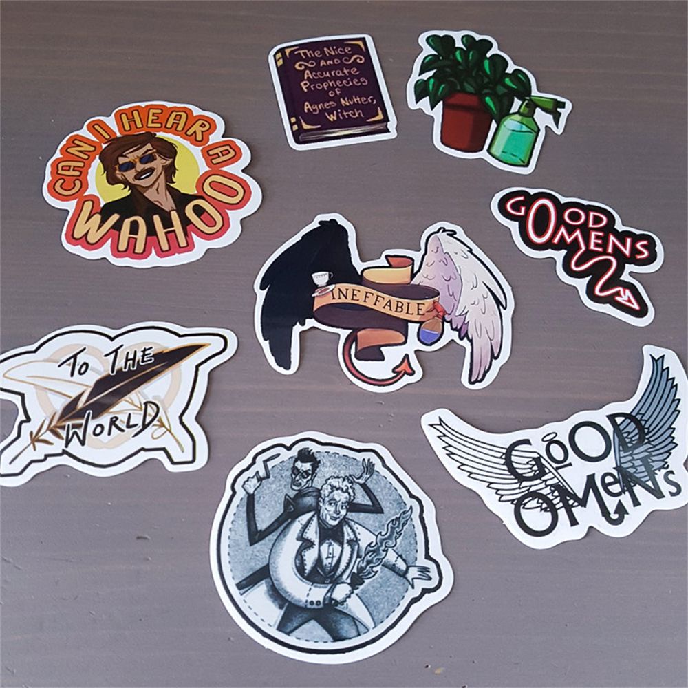 Sticker dán trang trí laptop/guitar/xe hơi/ván trượt chống thấm nước DIY