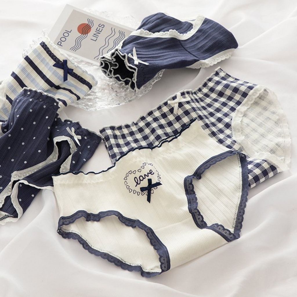 Quần lót nữ cotton kháng khuẩn cao cấp đáng yêu và xinh xắn DOPICO L396