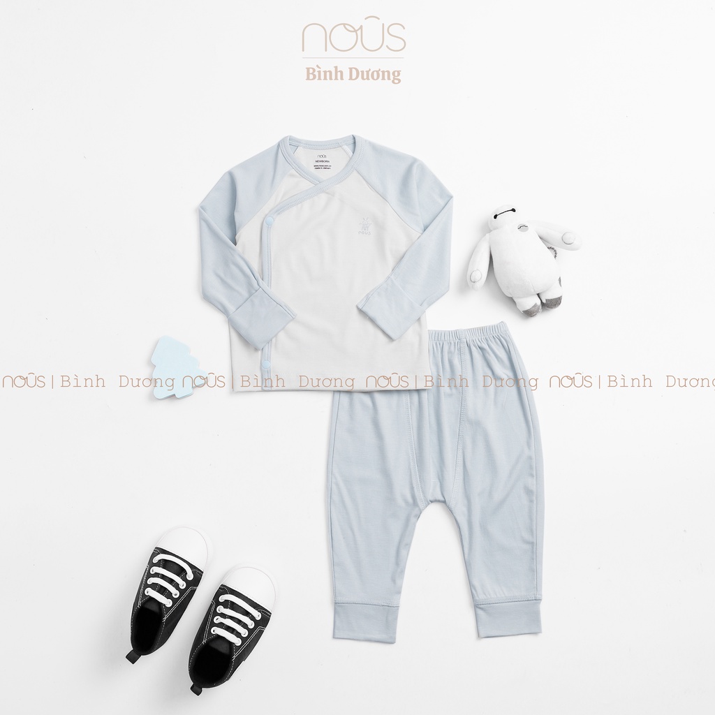 Bodysuit nous newborn sơ sinh kẻ hồng - nous bình dương - nousbipbipstore [FREESHIP] [HỖ TRỢ ĐỔI TRẢ] [HÀNG CHÍNH HÃNG]