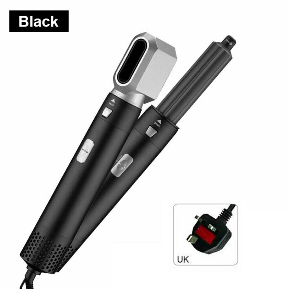 5in 1 Hair Dryer Styler Volumizer Straightener Curler Comb 1000W Hot Air Brush Hairdressing Tool
