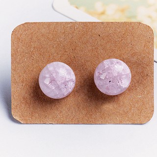 Bông tai thủy tinh nứt - TS-0044