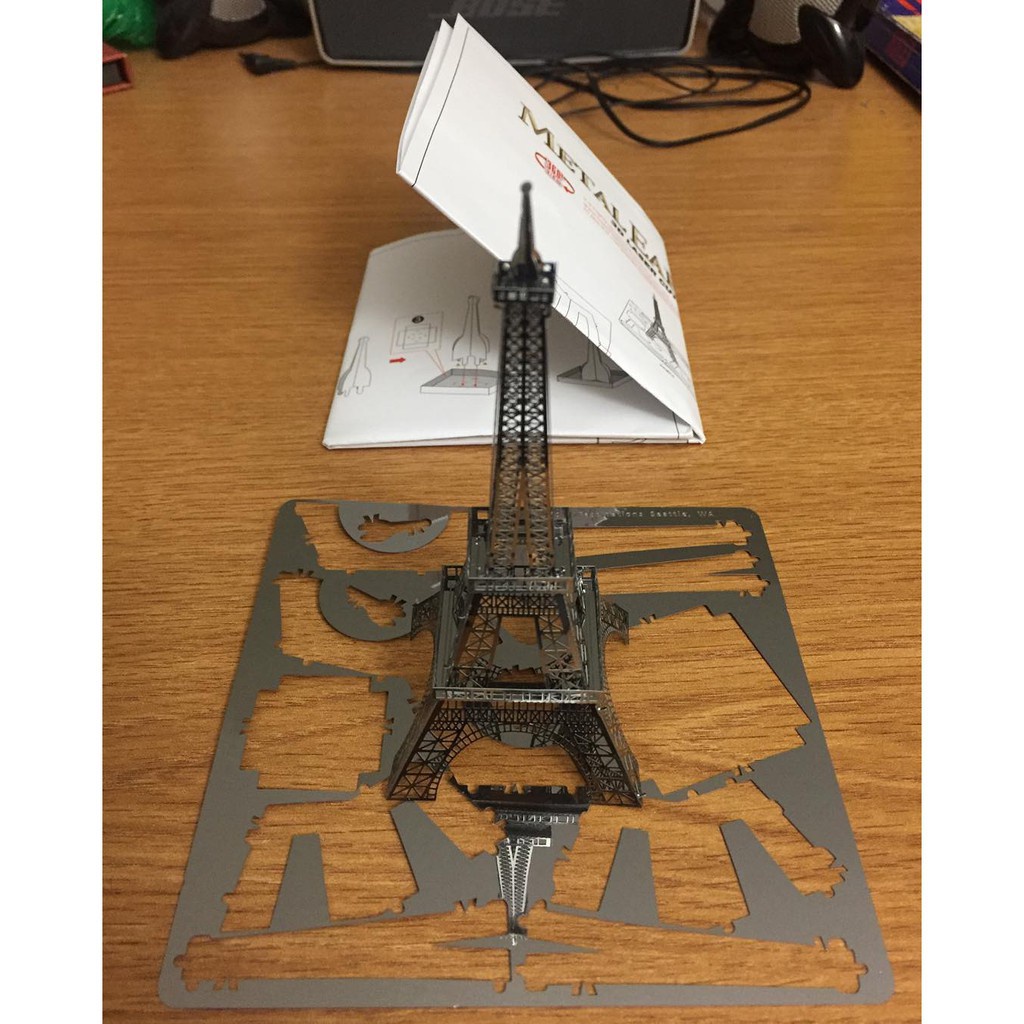 Mô Hình Kim Loại 3D Tháp Eiffel Tại Paris