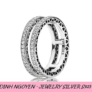 PAN - Nhẫn bạc S925 - Nhẫn mẫu Pan mẫu NPAN12 - Bạc S925 - Vòng charm pan