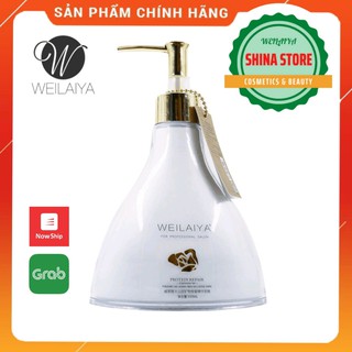 Kem hấp ủ tóc WEILAIYA bùn khoáng 500ml,phục hồi tóc xơ hư tổn. Tặng gội xả ml 20ml