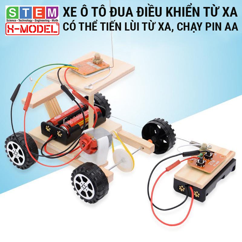 Đồ chơi lắp ráp cho bé Xe đua điều khiển từ xa X-MODEL ST64, Đồ chơi sáng tạo STEM [Giáo dục STEM, STEAM]