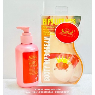 Kem nở mông Pretty Cowry Booty Hips Lift Hips cream làm săn chắc mông 200ml - HX1889A