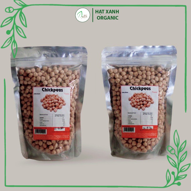 [Mã GROSALE giảm 10% đơn 150K] Đậu Gà Hữu Cơ Mỹ Không Biến Đổi Gen Hàng Nhập Khẩu 500g