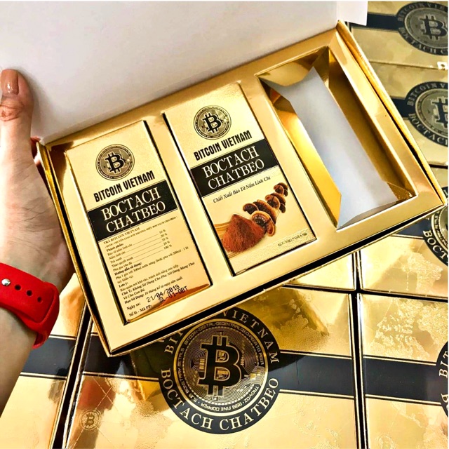 Boctach Chatbeo - Bóc tách chất béo Bitcoin Cofee (hộp 15 gói nhỏ)