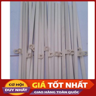 🌻 10 THANH NẸP DẸT TRẮNG KÈM DÂY TREO, NẸP BẢN ĐỒ, NẸP TRANH, BẢNG PHỤ GIÁO VIÊN, BẢNG NHÓM 🌼GIÁ RẺ🌼 .