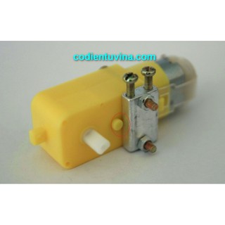 Gá động cơ DC giảm tốc V1 (kim loại)