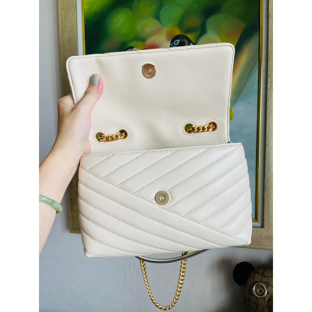 Túi Tory Burch Kira Chevron small convertible shoulder bag- chính hãng