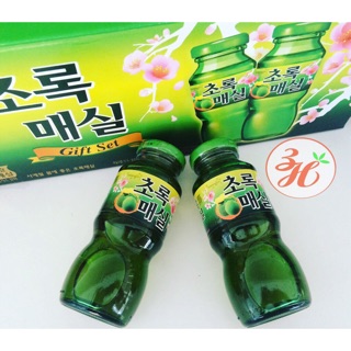 Nước ép Mơ chai 180ml date T4/20 Hàn Quốc