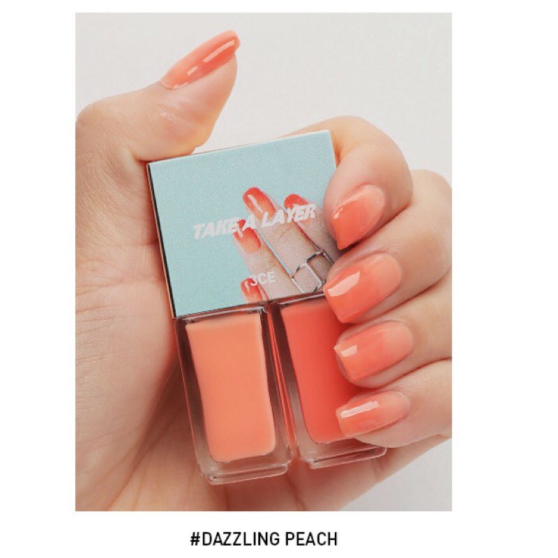 [Săn sale-bill store]Sơn Móng Tay 3CE Layering Nail Lacquer