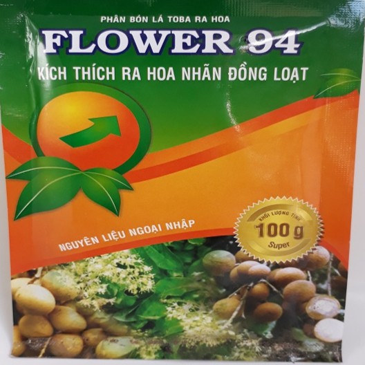 Kích ra hoa nhãn giúp ra nhiều, ra hoa đồng loạt, sớm, tập trung Flower 94 100g