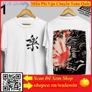 Áo thun tay ngắn đủ size mẫu 2 Mặt Samurai Cực Độc