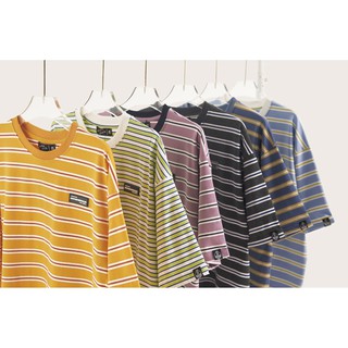 Áo Basic Tee (ver. sọc) (6 màu)