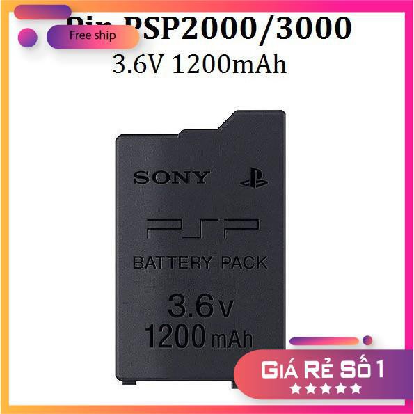 Pin Sony PSP Playstation Portable Cho PSP1000 & PSP2000/3000