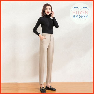 Thời Trang Nữ Quân Công Sở Nữ Baggy Cạp Cao Hàng Việt Nam Xuất Khẩu (Ảnh Tự Chụp)