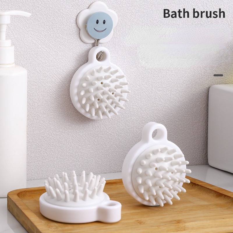 Lược Silicone Mát Xa Da Đầu Chống Ngứa Tiện Dụng