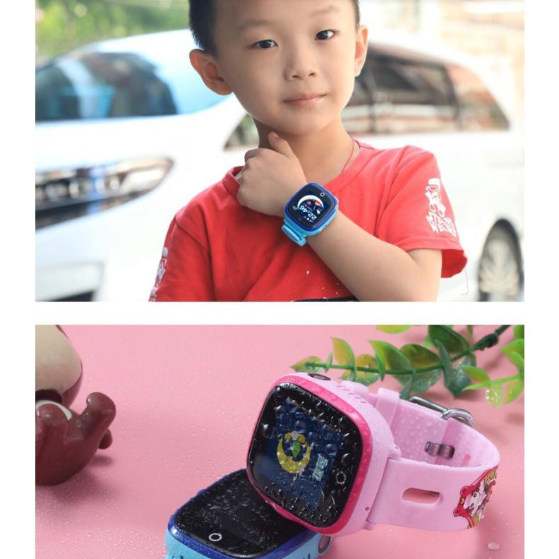 Đồng hồ định vị trẻ em JVJ DF25, Vòng đeo tay thông minh nghe gọi nhỏ gọn, quản lí qua APP