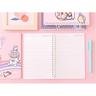 [Quà tặng mới] Sổ Lò Xo A5 Cute