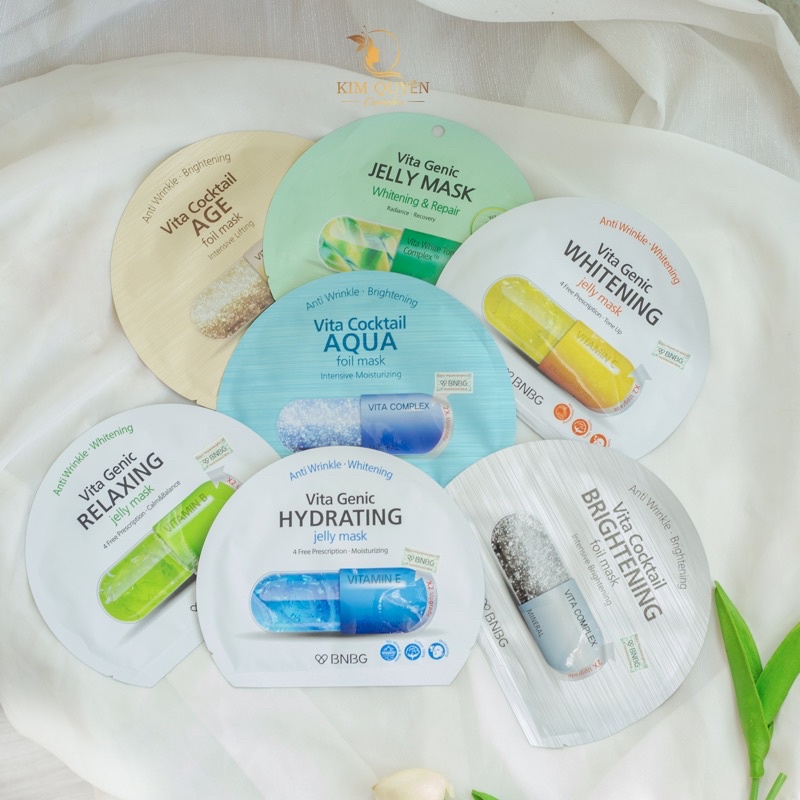 Mặt Nạ Dưỡng Da BNBG Vita Cocktail Foil Mask