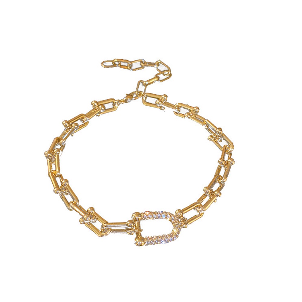 Vòng đeo tay đính đá zircon tinh tế thời trang cho nữ