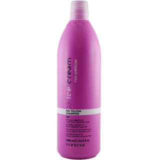 Dầu gội khử ánh vàng INEBRYA Ice Cream No-Yellow Shampoo 1000ml [ Fanola ]