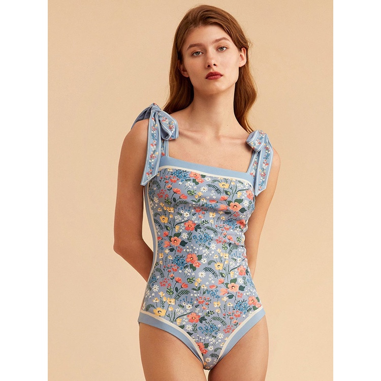 Đồ Bơi Một Mảnh Thiết Kế Cột Dây Phong Cách Mới Cho Nữ Se