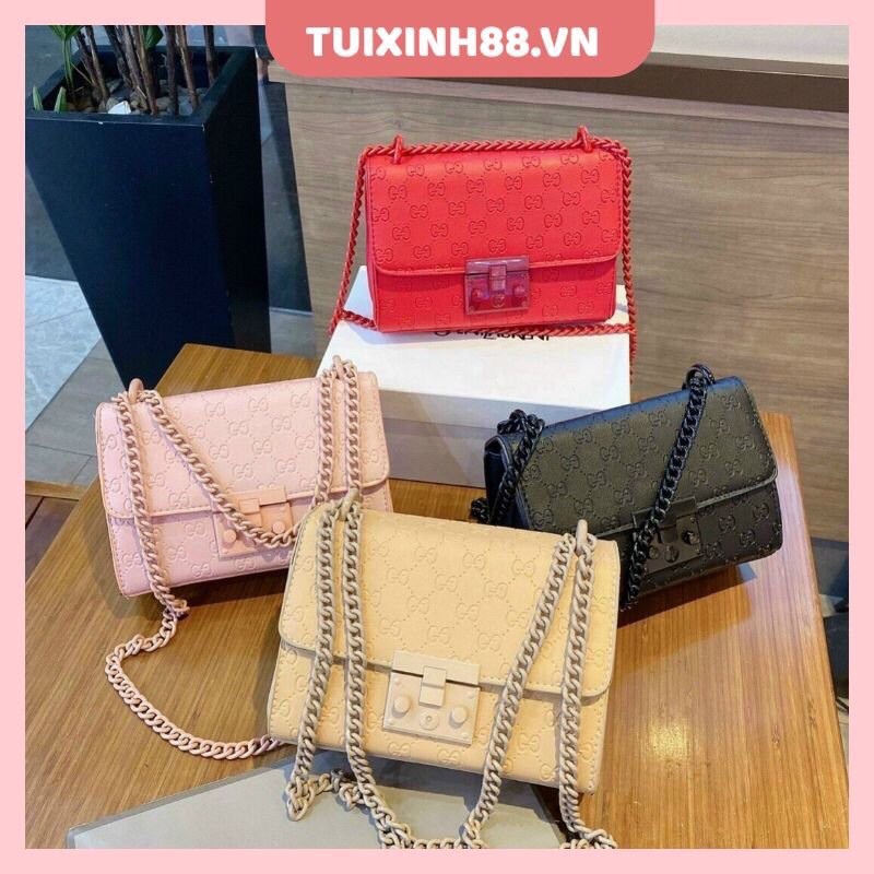 [Mã FASHIONGREEN264 giảm 10% tối đa 30k đơn từ 99k] Túi xách nữ cao cấpTúi in vân chìm CG