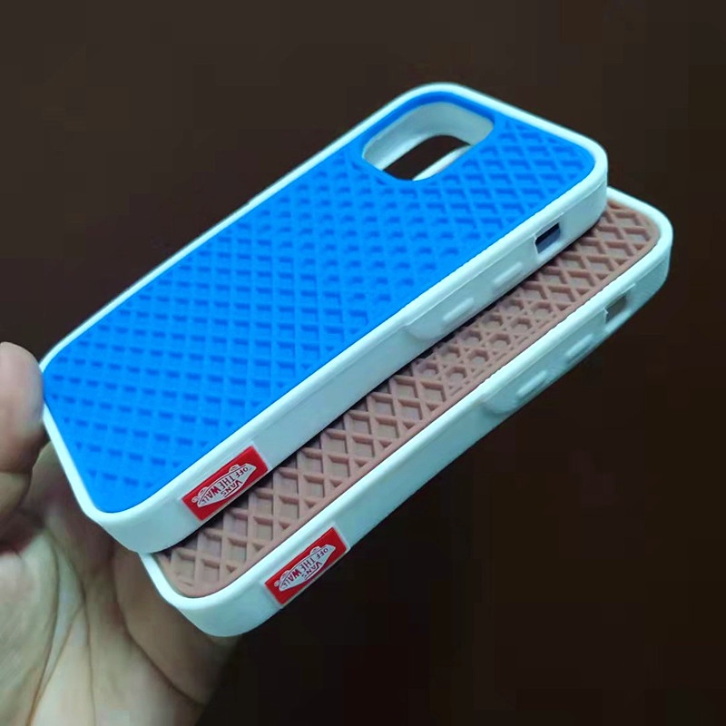 Ốp Điện Thoại Cao Su Mềm Hình Bánh Waffle Cho IPhone 12 MINI 11 pro max 13 pro max