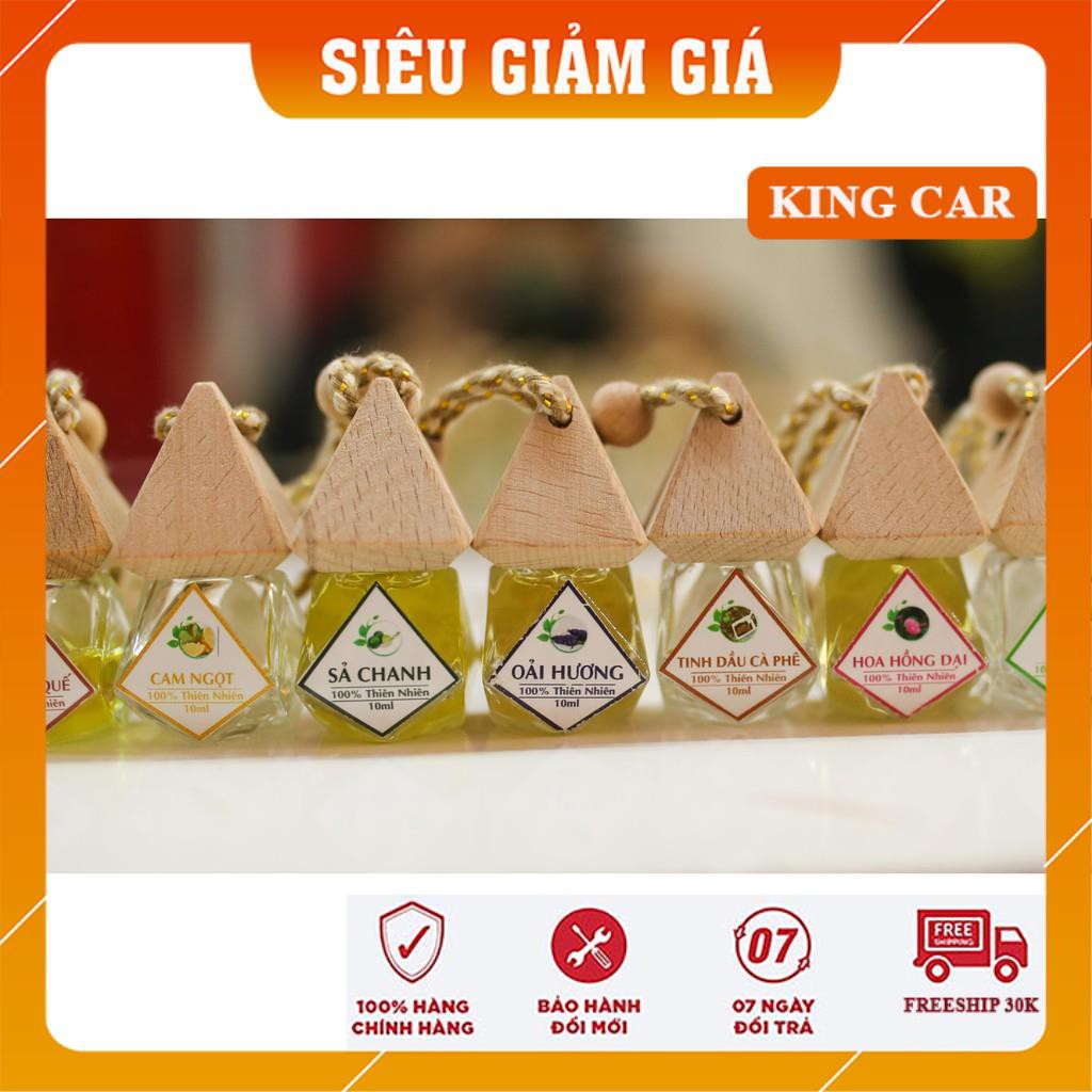 Tinh dầu treo xe, tinh dầu khử mùi trên ô tô nguyên chất 100% 16 loại hương thiên nhiên - Shop KingCar