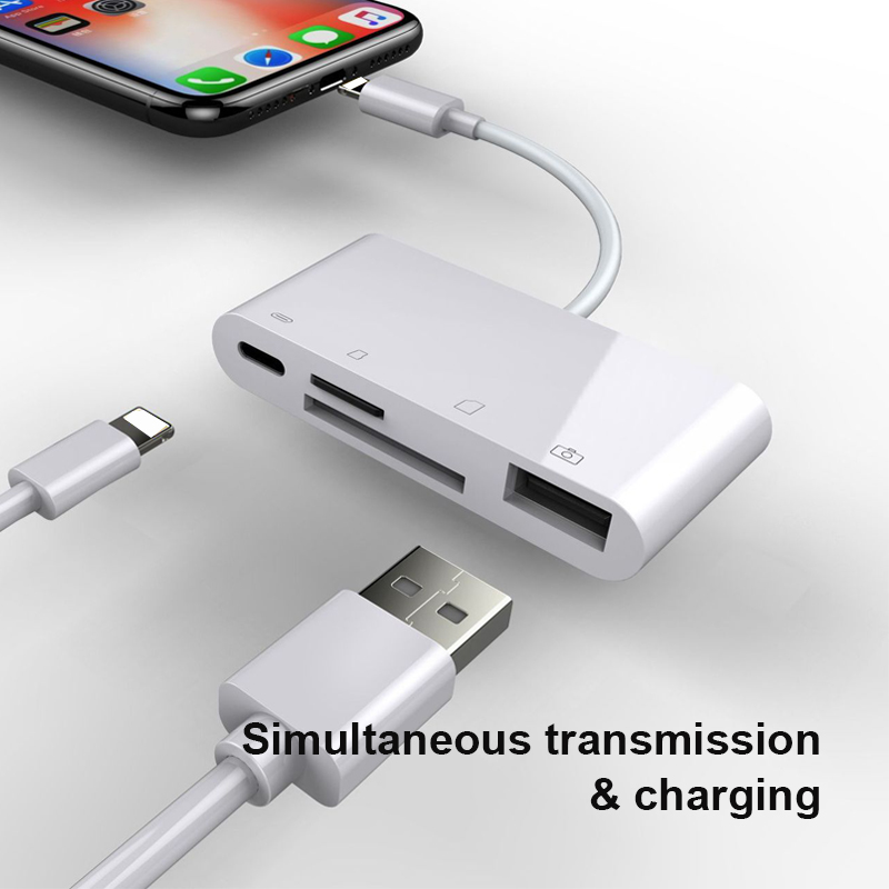 Đầu Đọc Thẻ Nhớ Usb Slr Cho Iphone12Pro Apple Phone Ipad | BigBuy360 - bigbuy360.vn