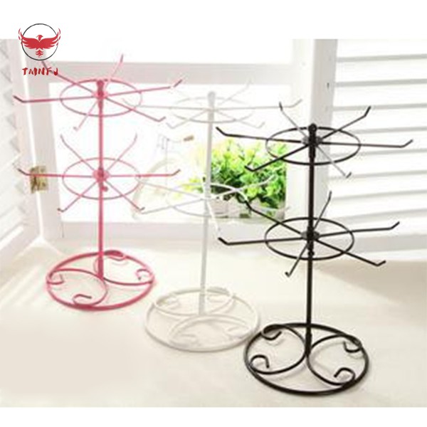 Giá Treo Đồ Trang Sức Hai Tầng Bằng Kim Loại