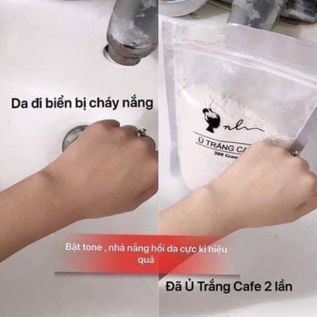 Ủ Trắng Cafe 300g như hình