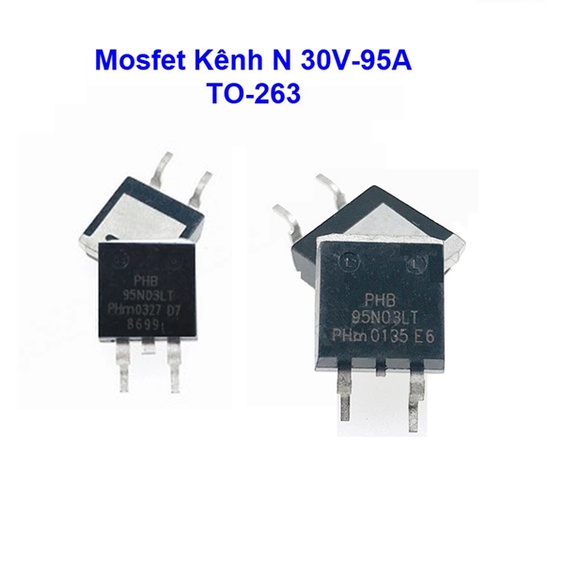 Linh kiện 95N03 95N03LT mosfet kênh N 95A 30V TO-263 (mới chính hãng)